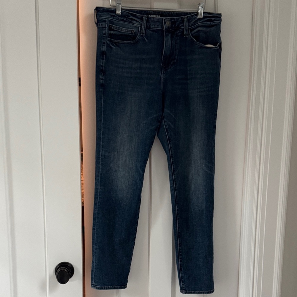 Express Men’s Dark Blue Denim Jeans